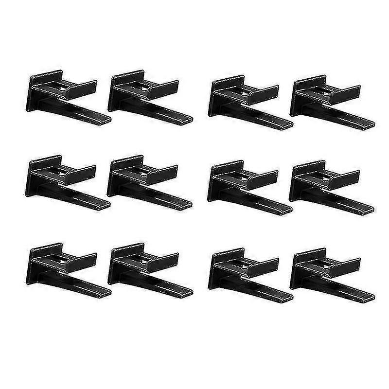 Adhesive Hat Rack Display Hooks, 12 Pack Baseball Cap Holder for Wall & Door, Closet Storage Organizer