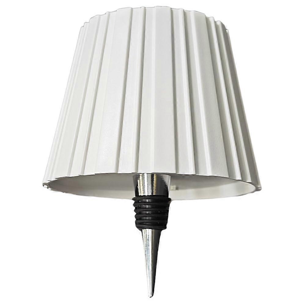 LED Bottle Lamp Rechargeable 2000mAh Portable Cordless Table Lamp 3Color Dimmable Bottle Light Touch Control White