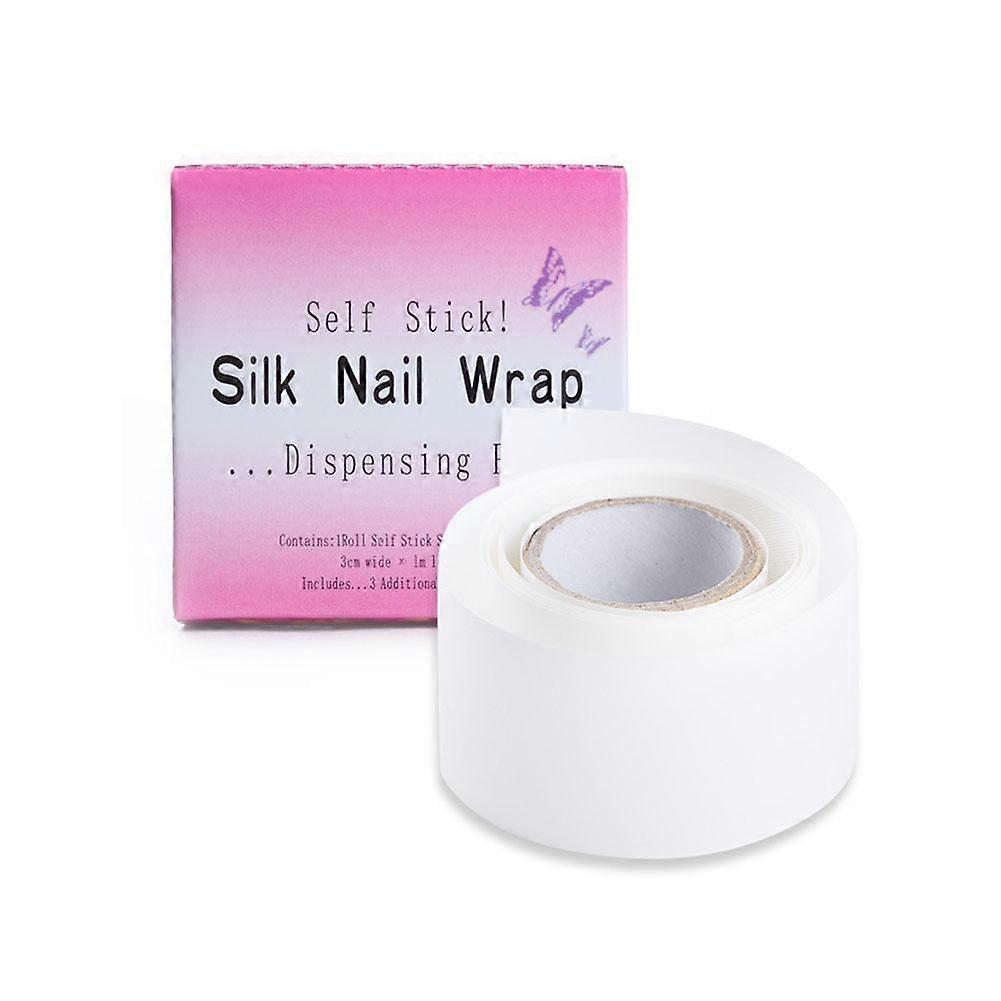 Roll Nail Repair Fiberglass Silk Wrap Self Adhesive Protector Nail J9K9 G3K