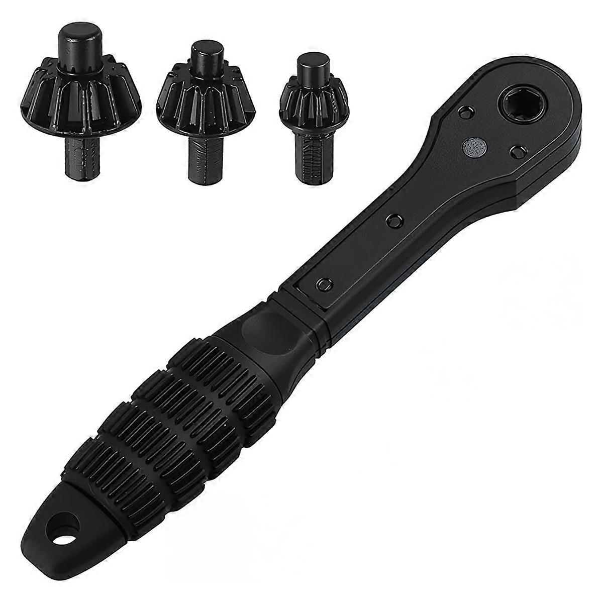 2-In-1 Ratchet Drill Chuck Key Wrench Universal Chuck Key Replacement Tool for Drill for Most Electr