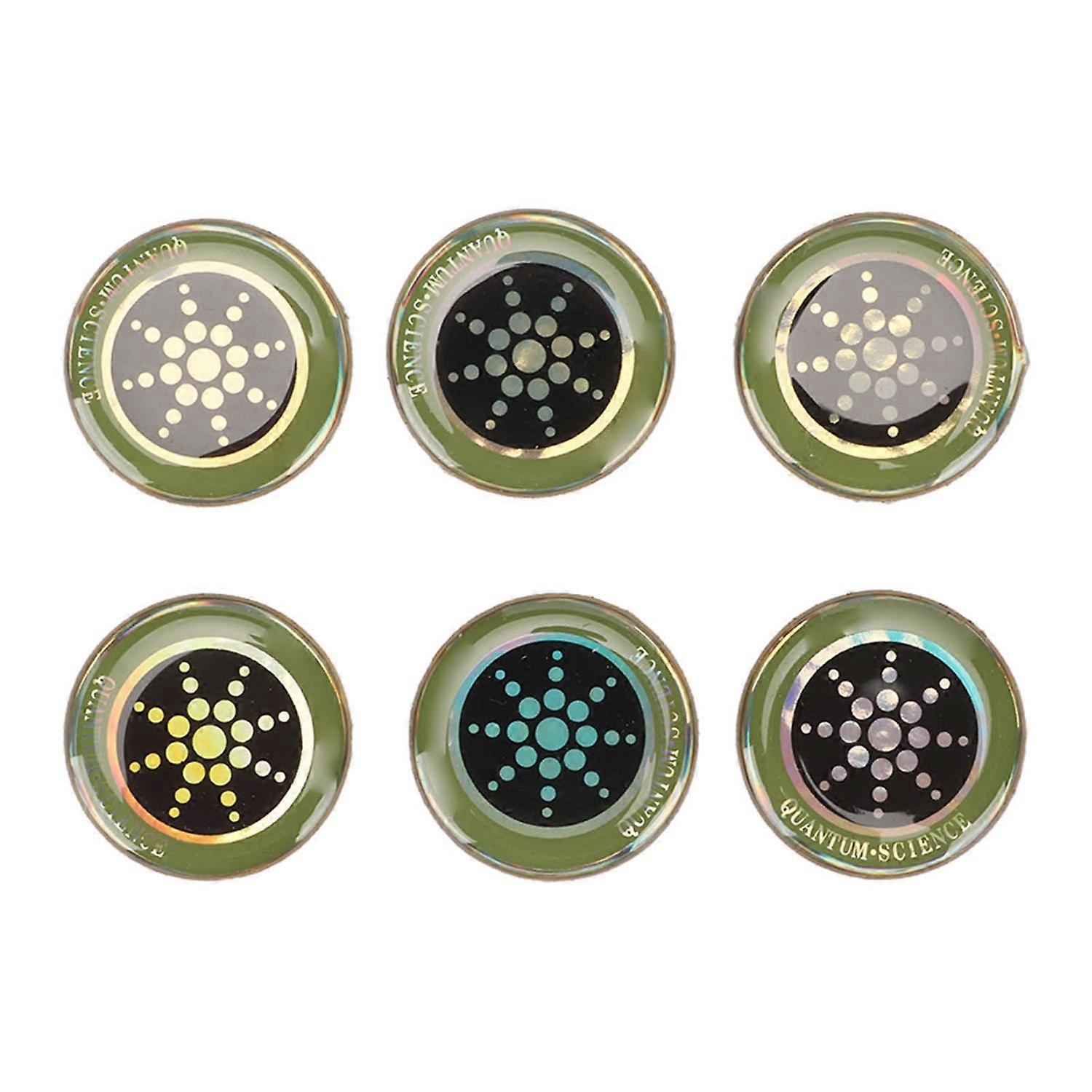 Feature:
1. Radiation Protection: Cell phone stickers can greatly reduce radiation, prevent your ear