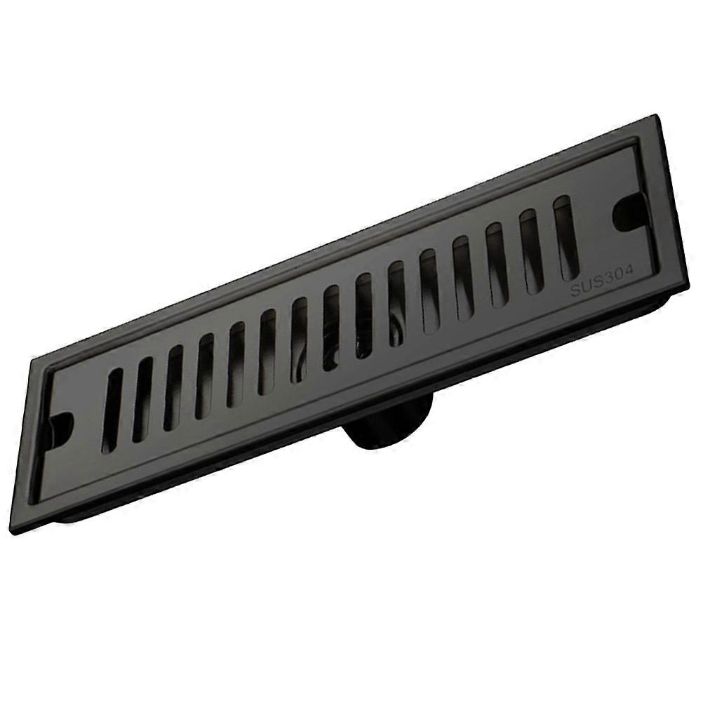 Rectangle Shower Drain Stainless Steel Floor Drain for Bathroom Use 2Pcs