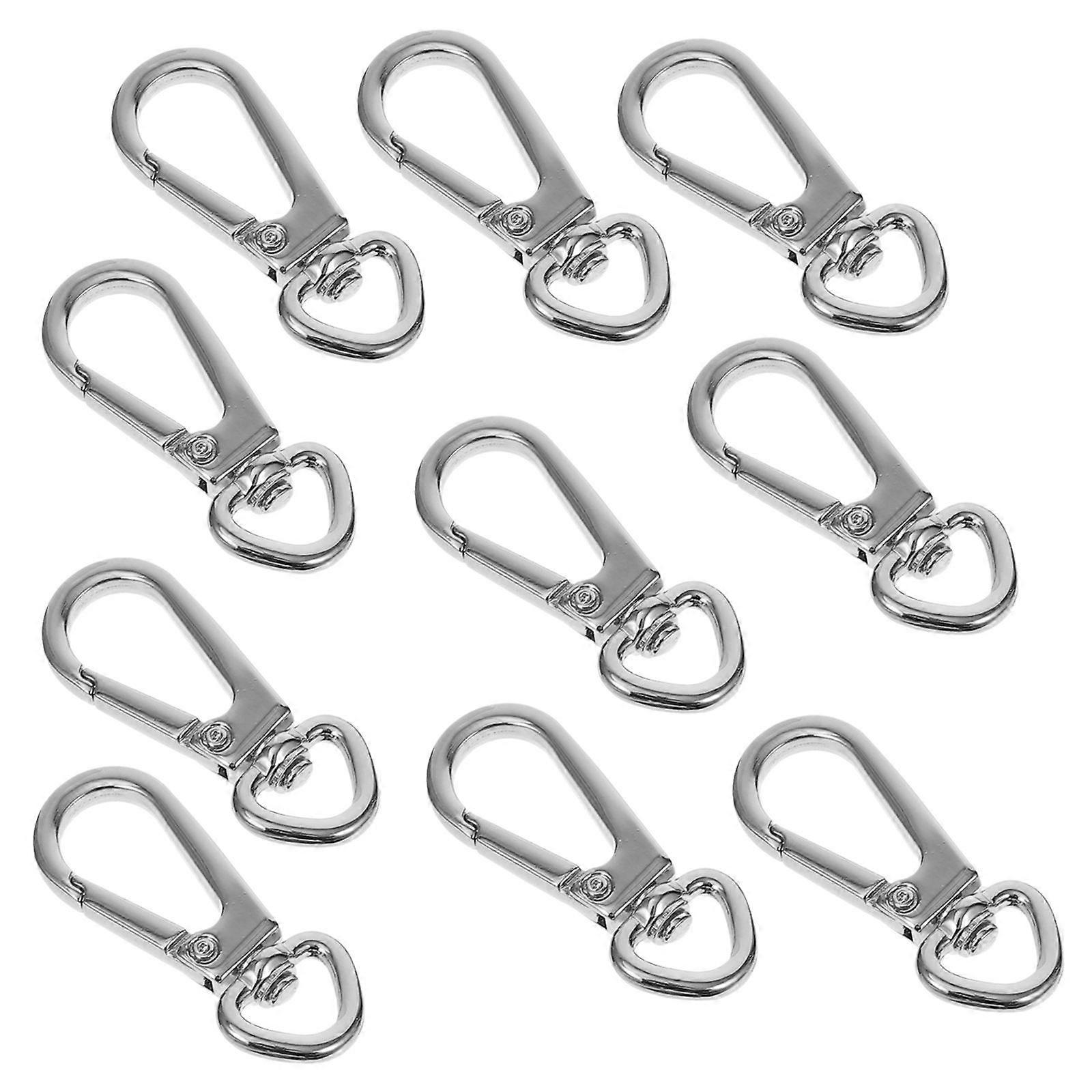 Multi-Purpose Claw Clasp for Bag Keychain DIY Snap Hook 20Pcs Pack