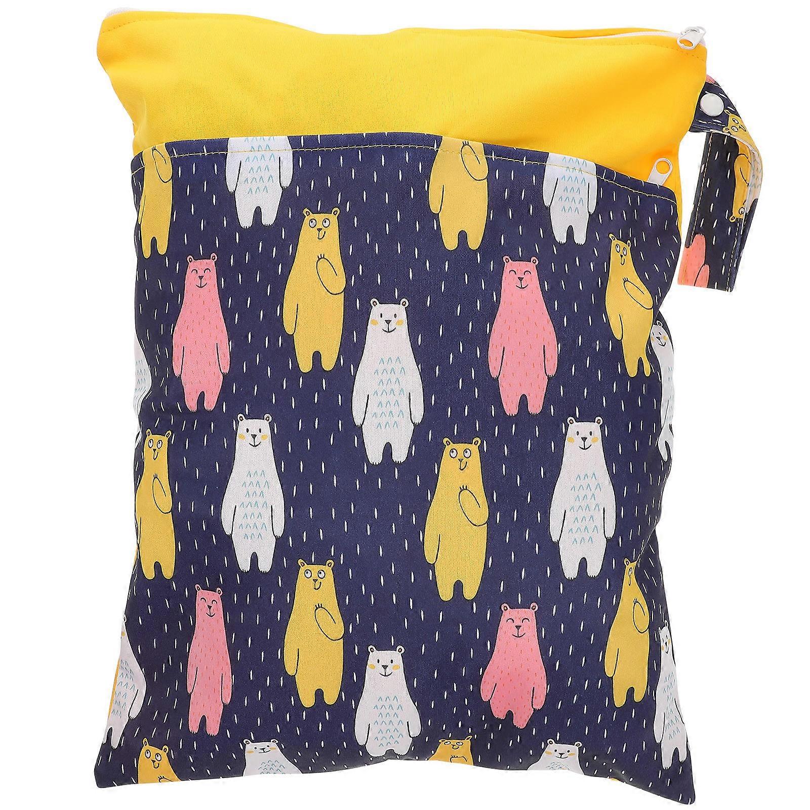 Waterproof Diaper Pouch Sequential Design For Camping 15.7X11.8in 1Pack