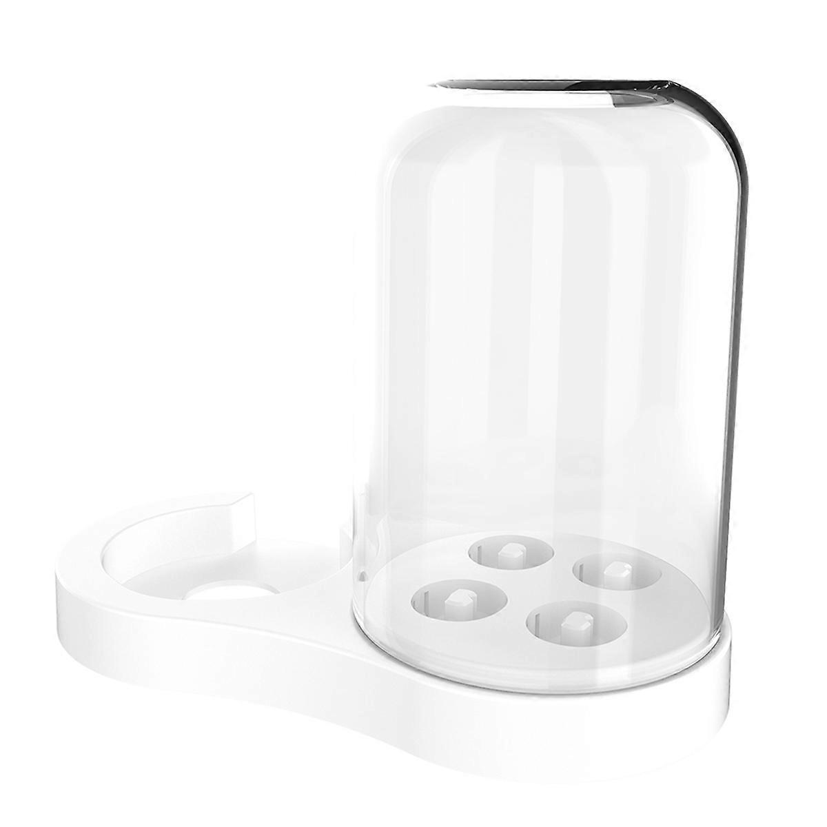 OralB IO3 IO4 IO5 IO6電動歯ブラシラックEB17ブラシヘッド収納ブラケット用歯ブラシホルダー、ダストカップB付き