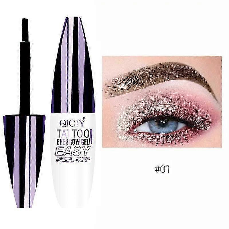 Puolipysyvä kulmakarvojen väriaine, vedenpitävä ja hikeä hylkivä kulmakarvaväri, luonnollinen kestävä kyynelkulmakarvojen väri