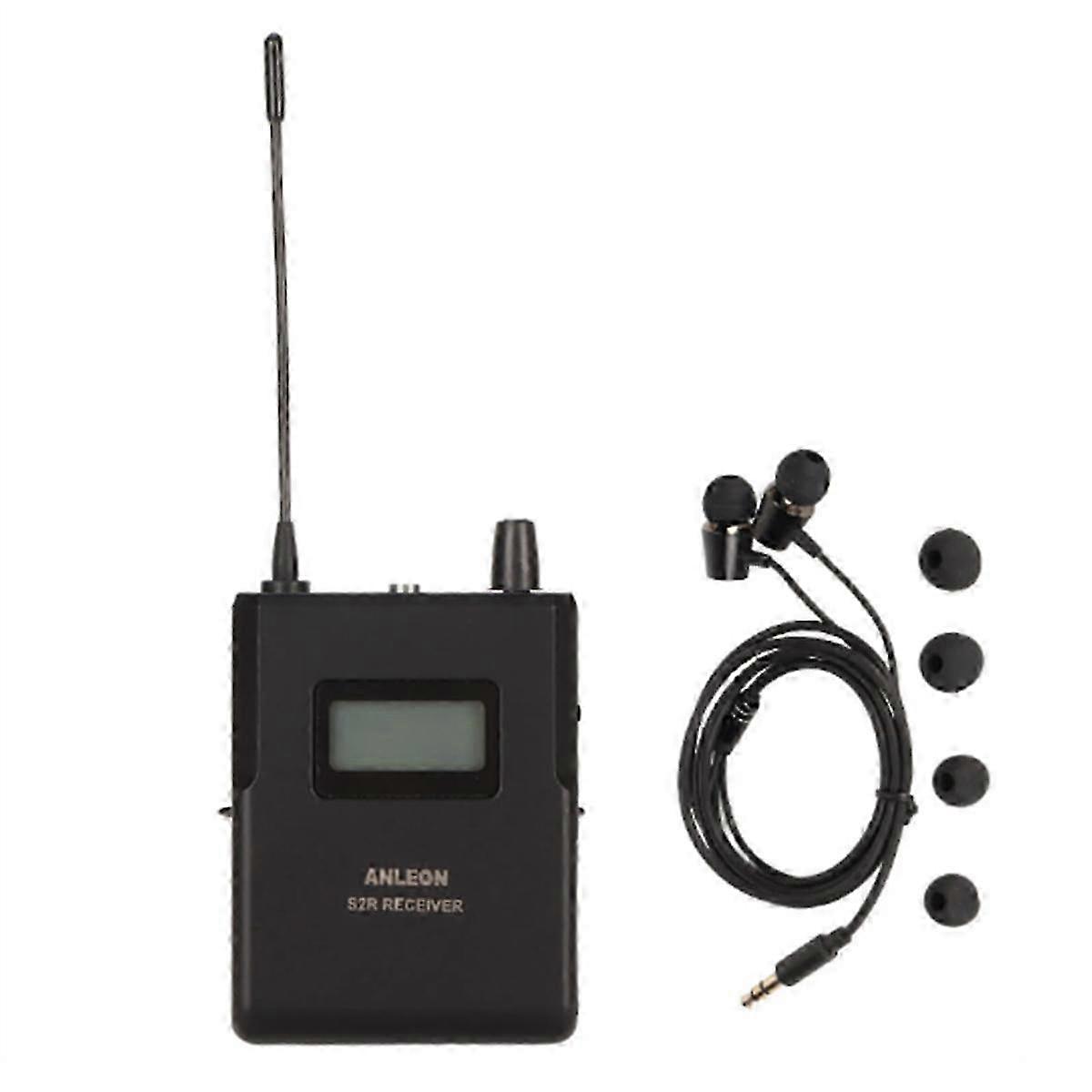 S2R Wireless Monitor Receiver 670-680Mhz Stage Monitor Receiver Clear Sound