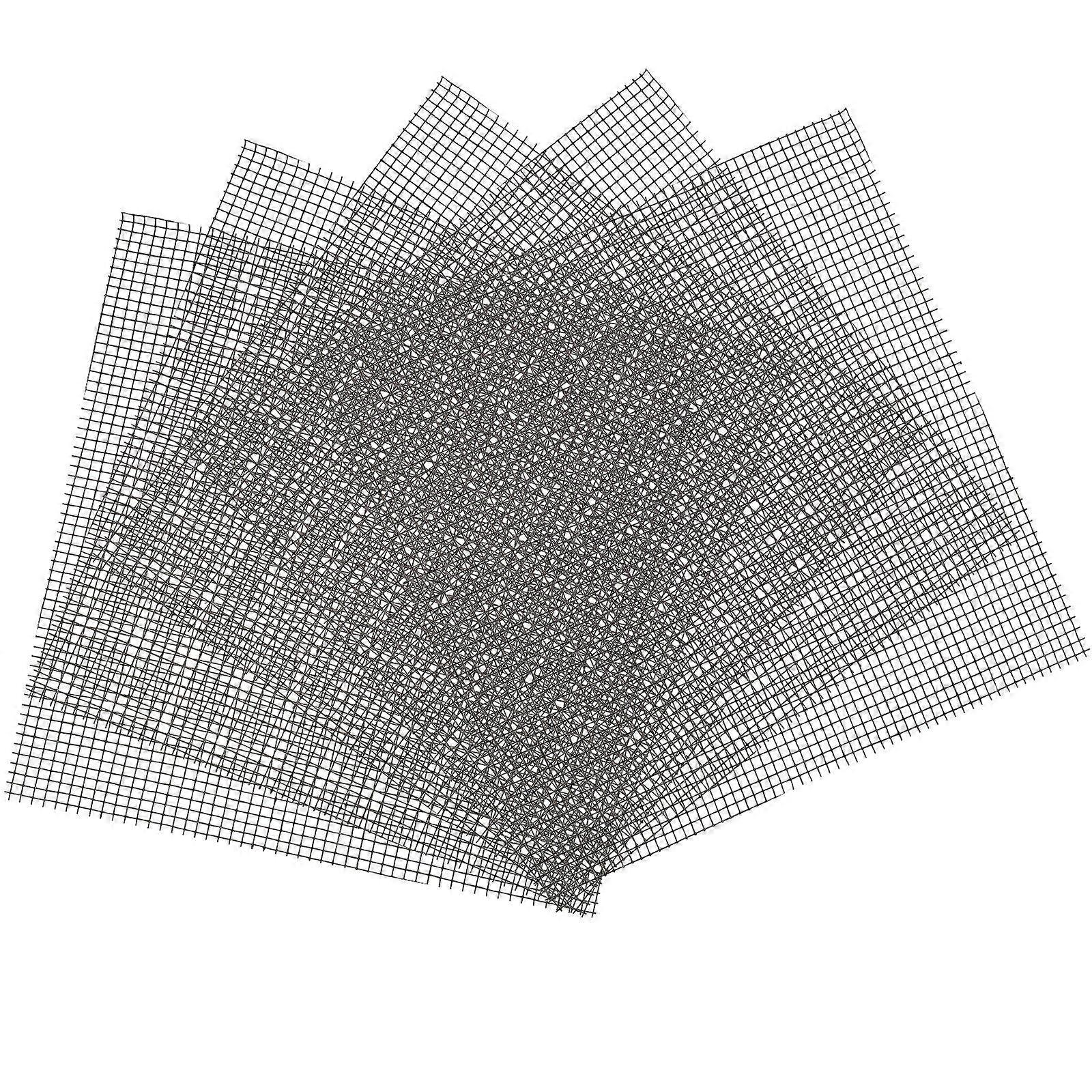 Square Flowerpot Mesh Pads 250Pcs for Gardeners Ensuring Adequate Drainage and Airflow in Planter Pots 10X10CM