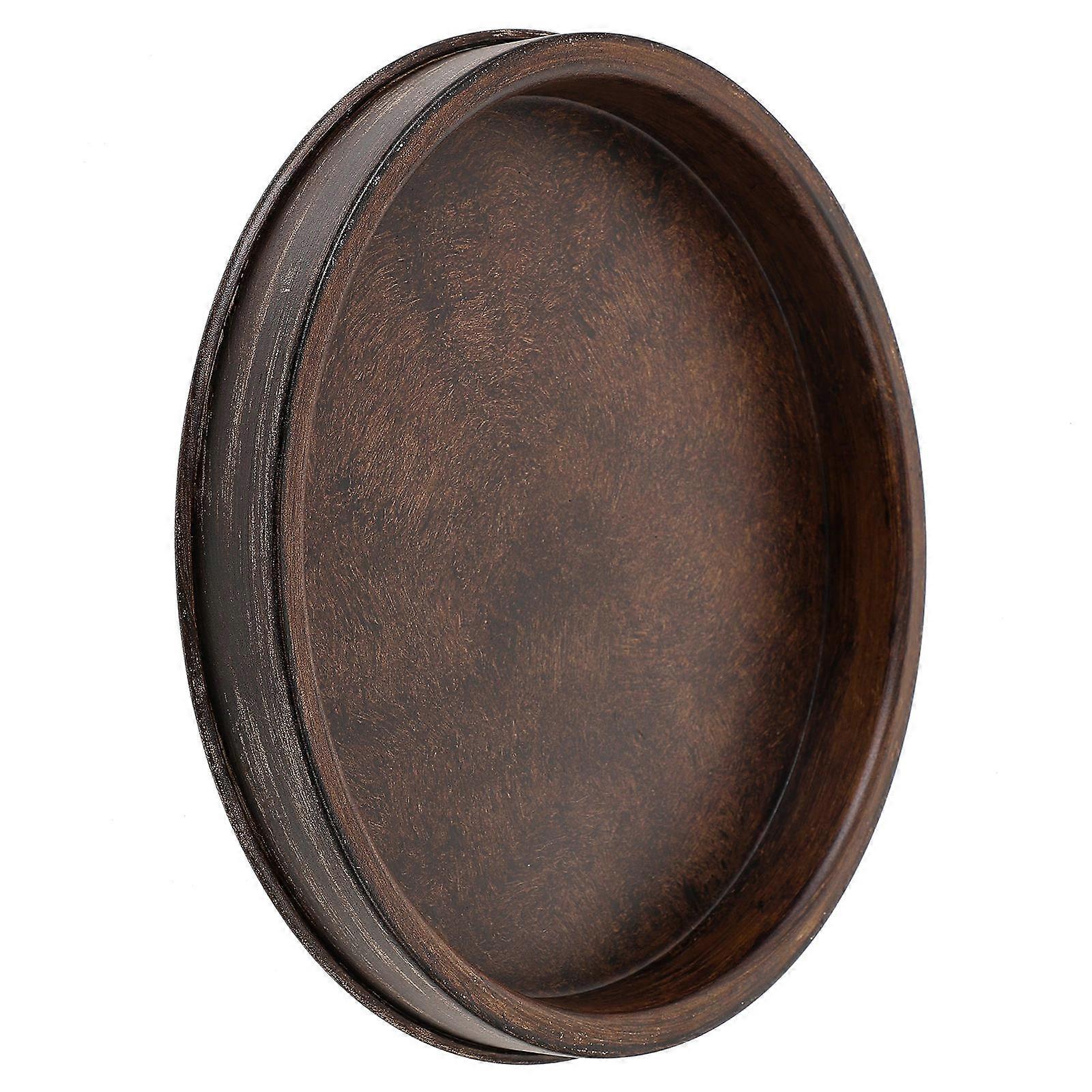 Decorative Iron Tray Candle Display Coffee Table Decor Rustic Style Centerpiece 1Pack