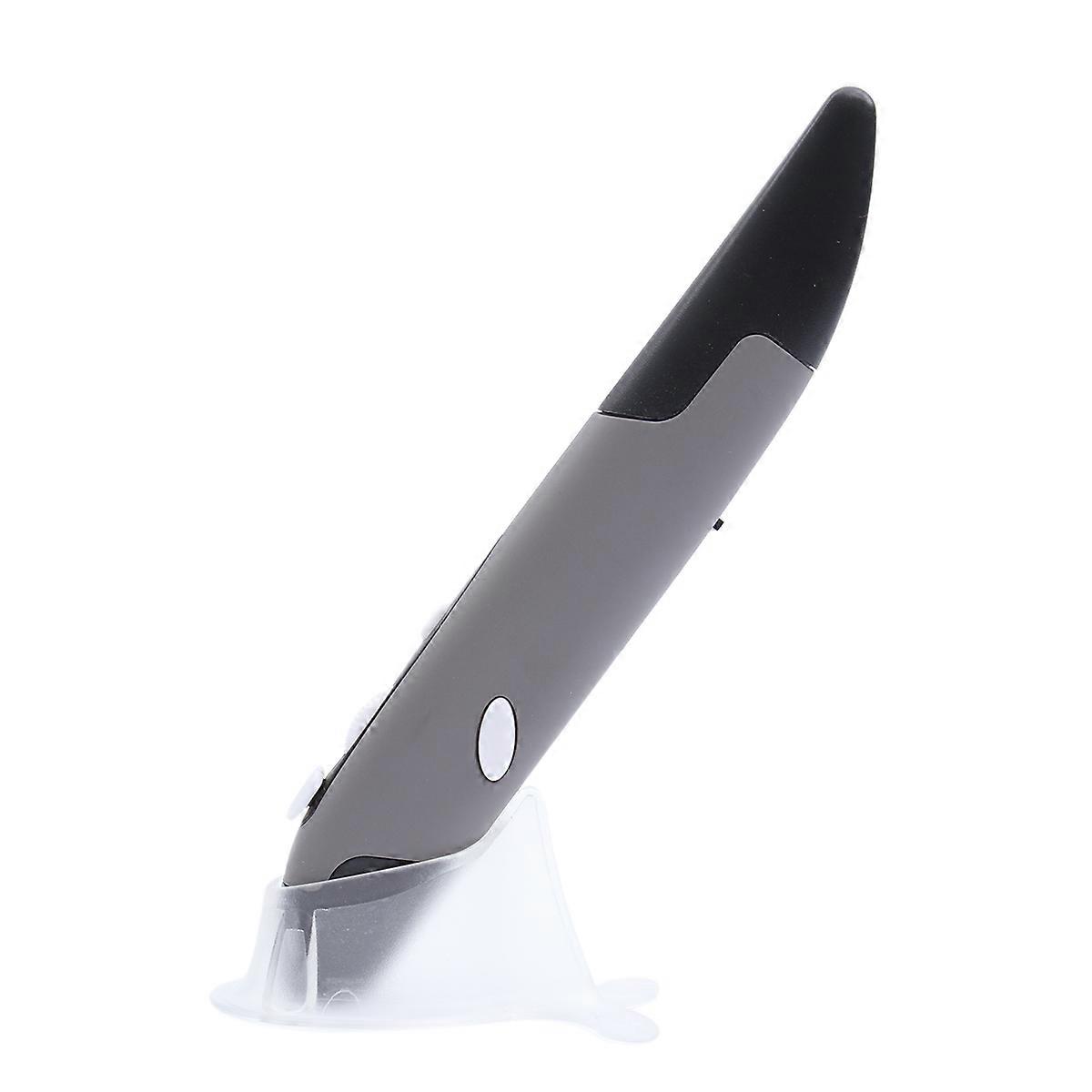 Pen Mouse Wireless for Computer 4 Keys Optical Presenter 2Pcs Grey