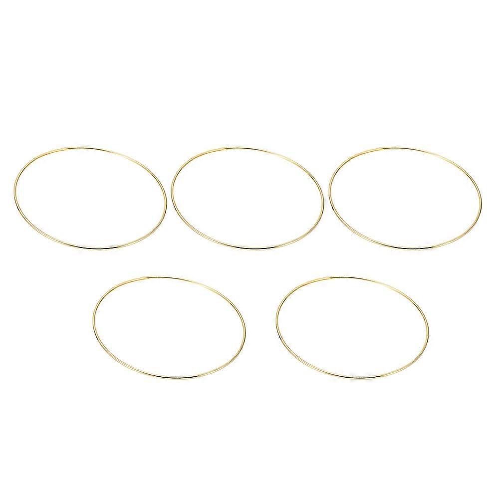 Golden Iron Dream Catcher Ring for DIY Craft 25Pcs Set