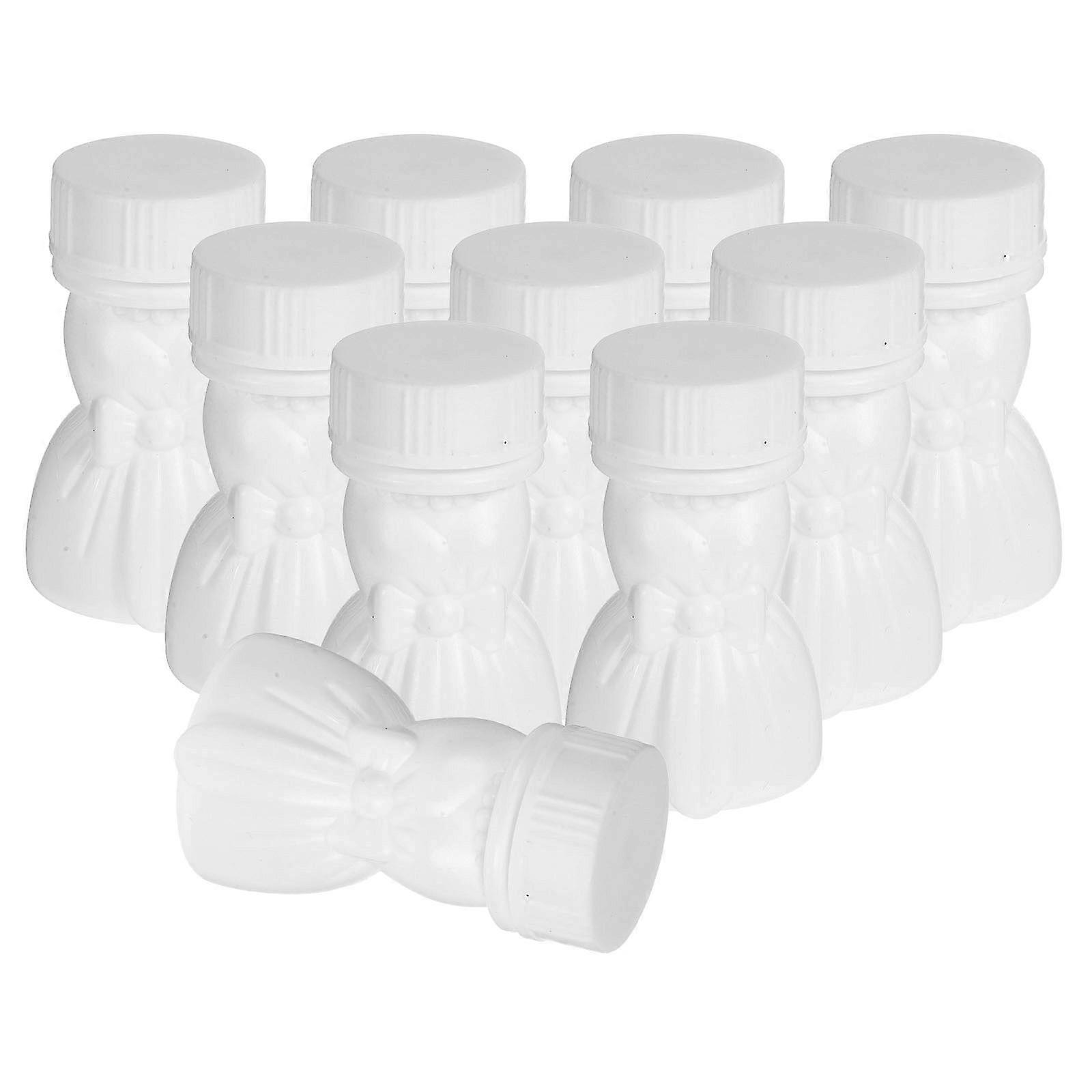 Plastic Bubble Bottles for Wedding Party Small Bubble Bottles 20Pcs