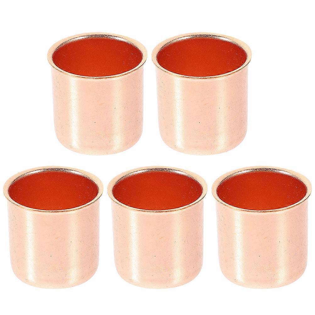 Metal Candle Holder Electroplate for Desktop Decor 20Pcs Set