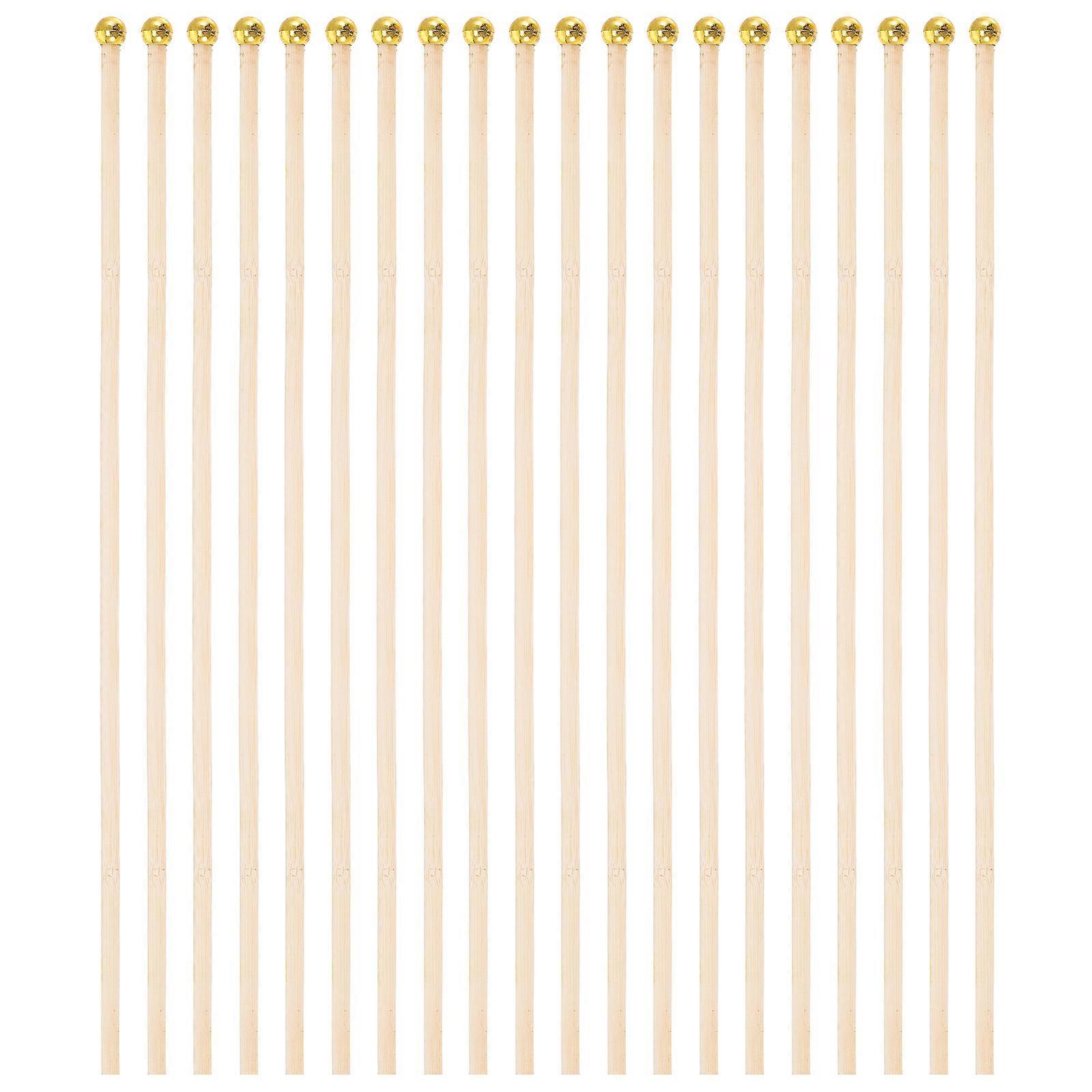 Portable Flag Pole For Tailgating Cylindrical Natural Wood Poles Withstand Strong Winds Easy Installation 50Set