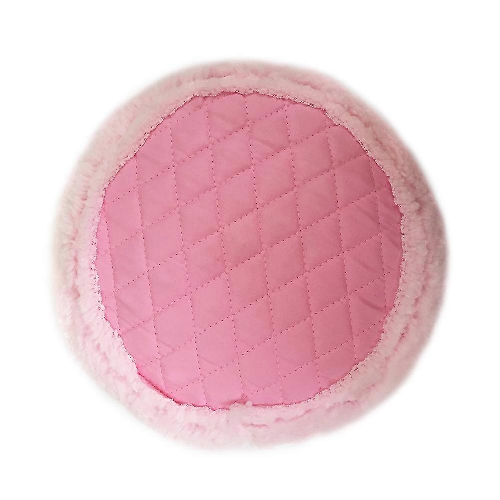 Hamster Bed Warm Mat for Pink Round Pad for Small Pets