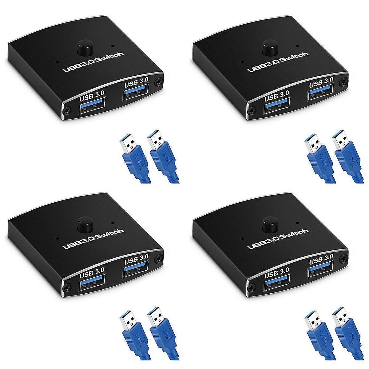 USB 3.0 Switch Selector 5Gbps 2 in 1 Out USB for Printer Keyboard