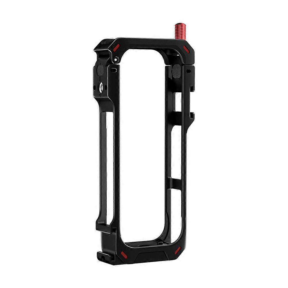 Aluminum Alloy Protective Case for Insta360 X5 Camera Rabbit Cage with 1/4Inch Threads Magnetic Quick-Release Interface