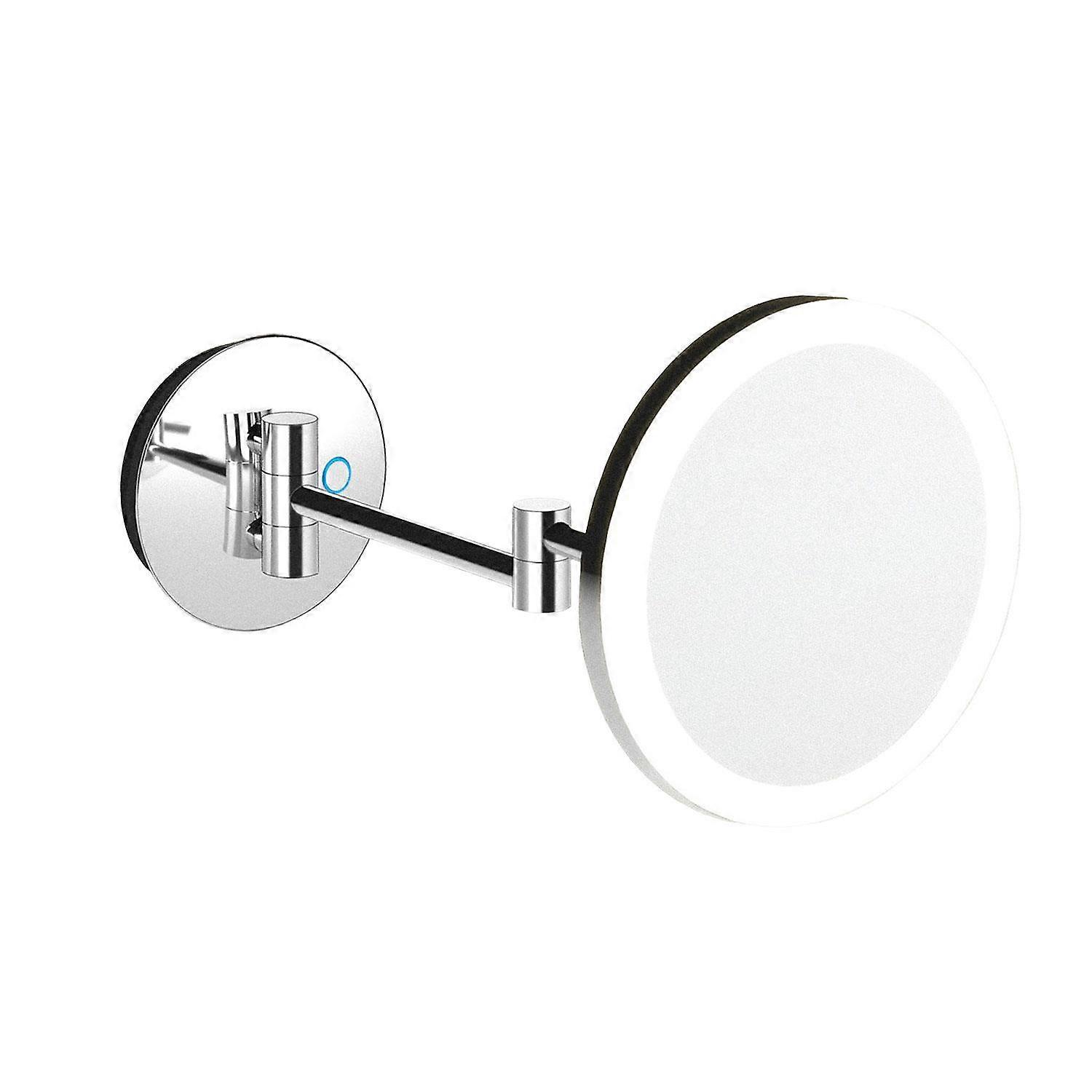 COSMIC Mirror Wall Mounted X5 Adjustable LED light Chrome, Architect Collection