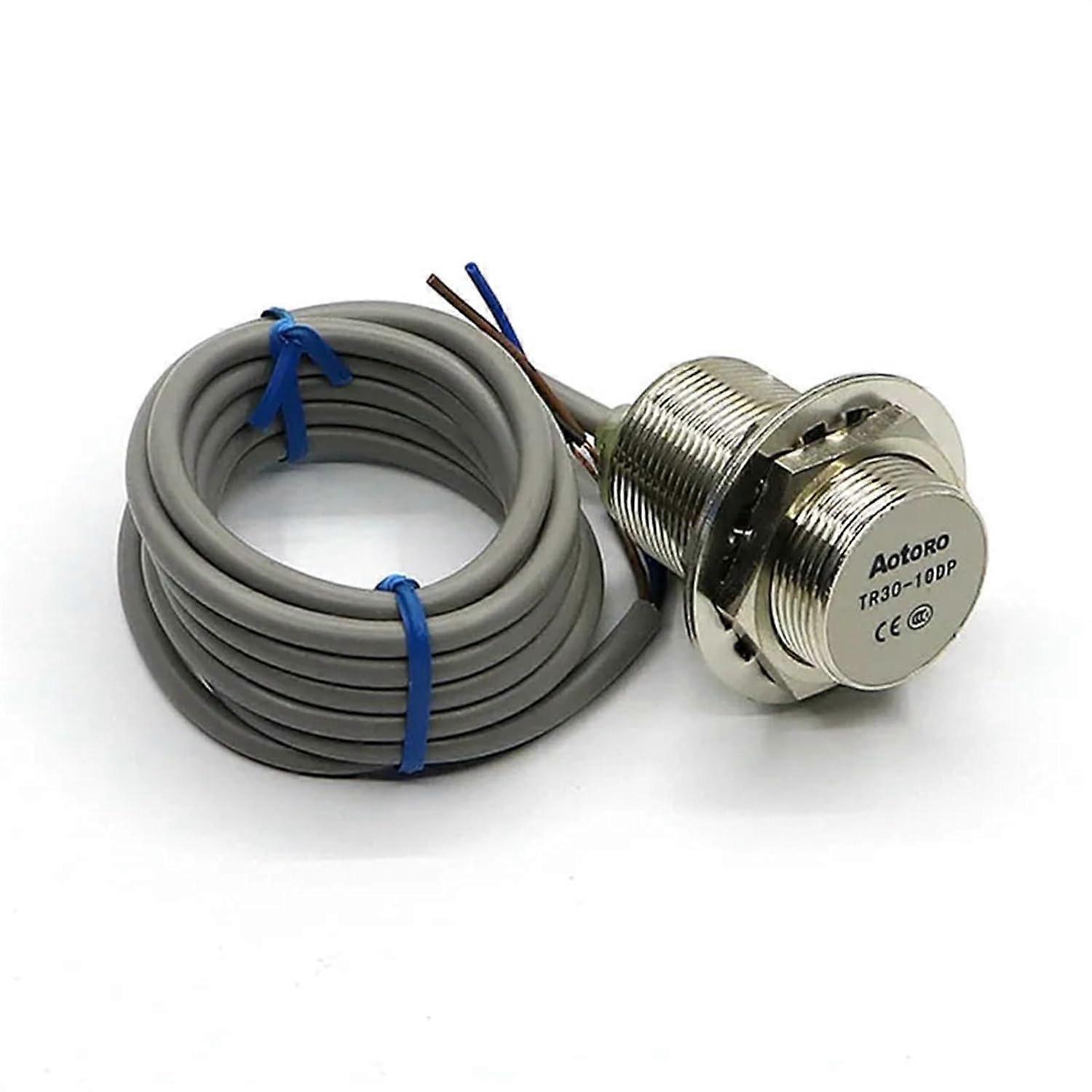 Inductance TR3010DC Proximity Sensor, Flush Mount, Long Range, DC Powered