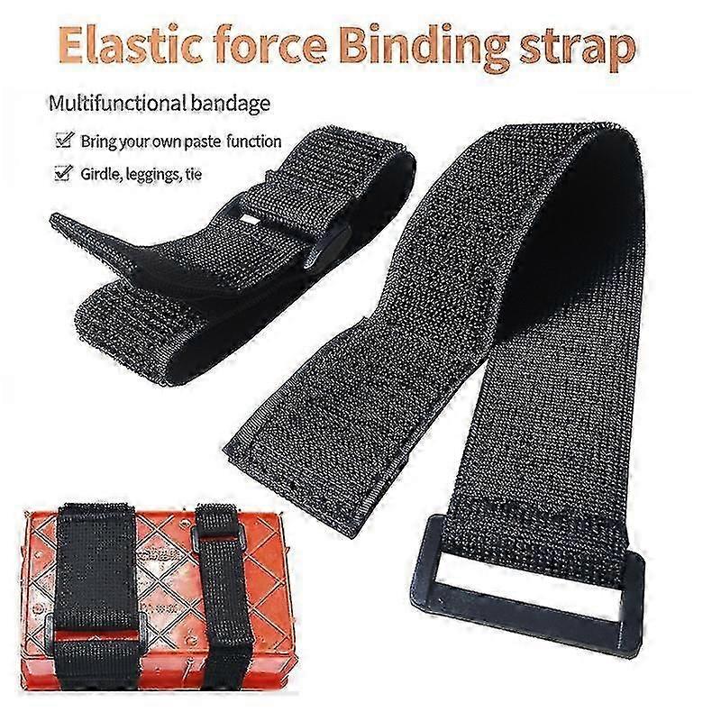 2/5pcs Customizable Elastic Reverse Buckle Nylon Magic Elastic Band Hook Loop Cable Ties Hook Straps Sticky Fastener Tape