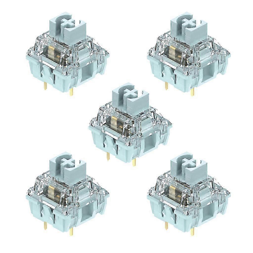 3 Pins TTC Bluish White Customized Switch for MX Series 5 Pcs Linear Switch