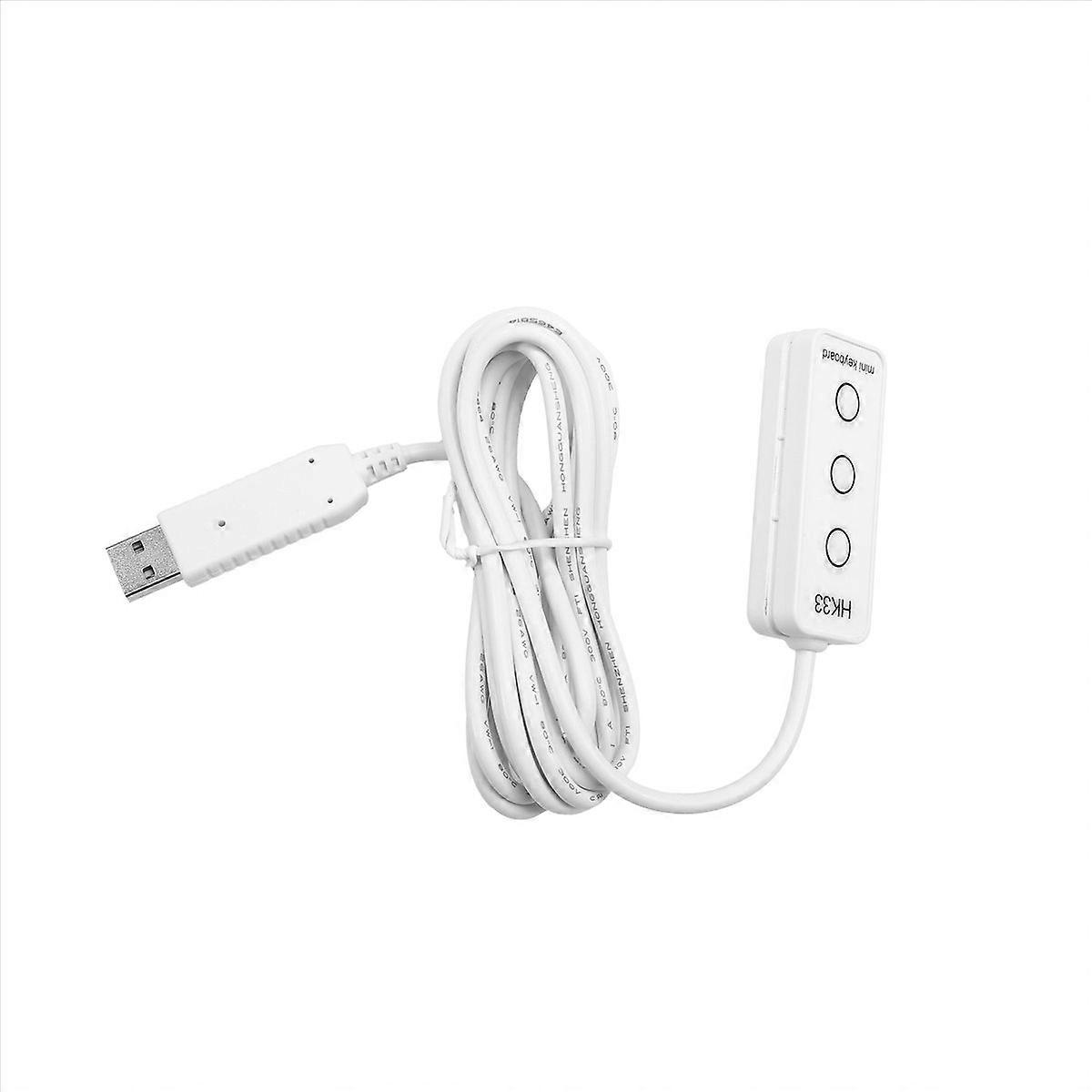 HK31 Keyboard Custom Programmable Macro Keypad for Multimedia HK33UWM