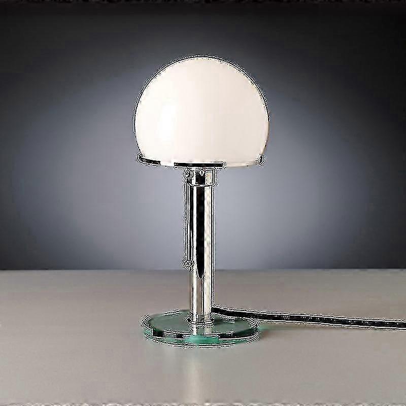 Modern Glass Table Lamp with LED Lighting for Bedroom and Living Room Decor Minimalist Design Unique Nightstand Illumination Solution