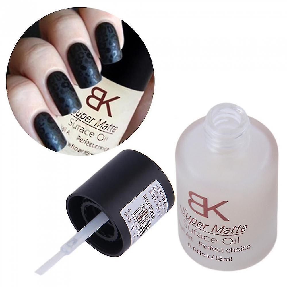 Hand Sanitizers Wipes 15ml Magic Matte Transfiguration Nail Polish Top Coat Frosted Surface Oil