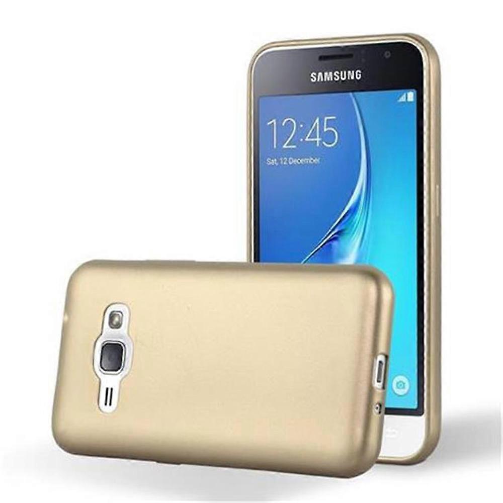 Samsung Galaxy J1 2015 Protective Case TPU Case - Matte Metallic Design