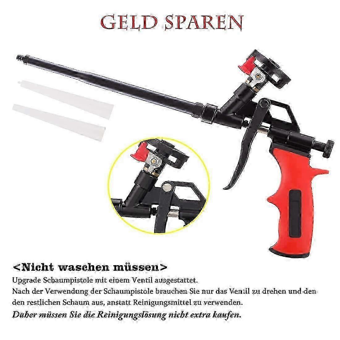 Professional Foaming Gun Heavy Duty PU Expanding Foam Gun Spray Application Applicator Caulking Gun Foam Gun