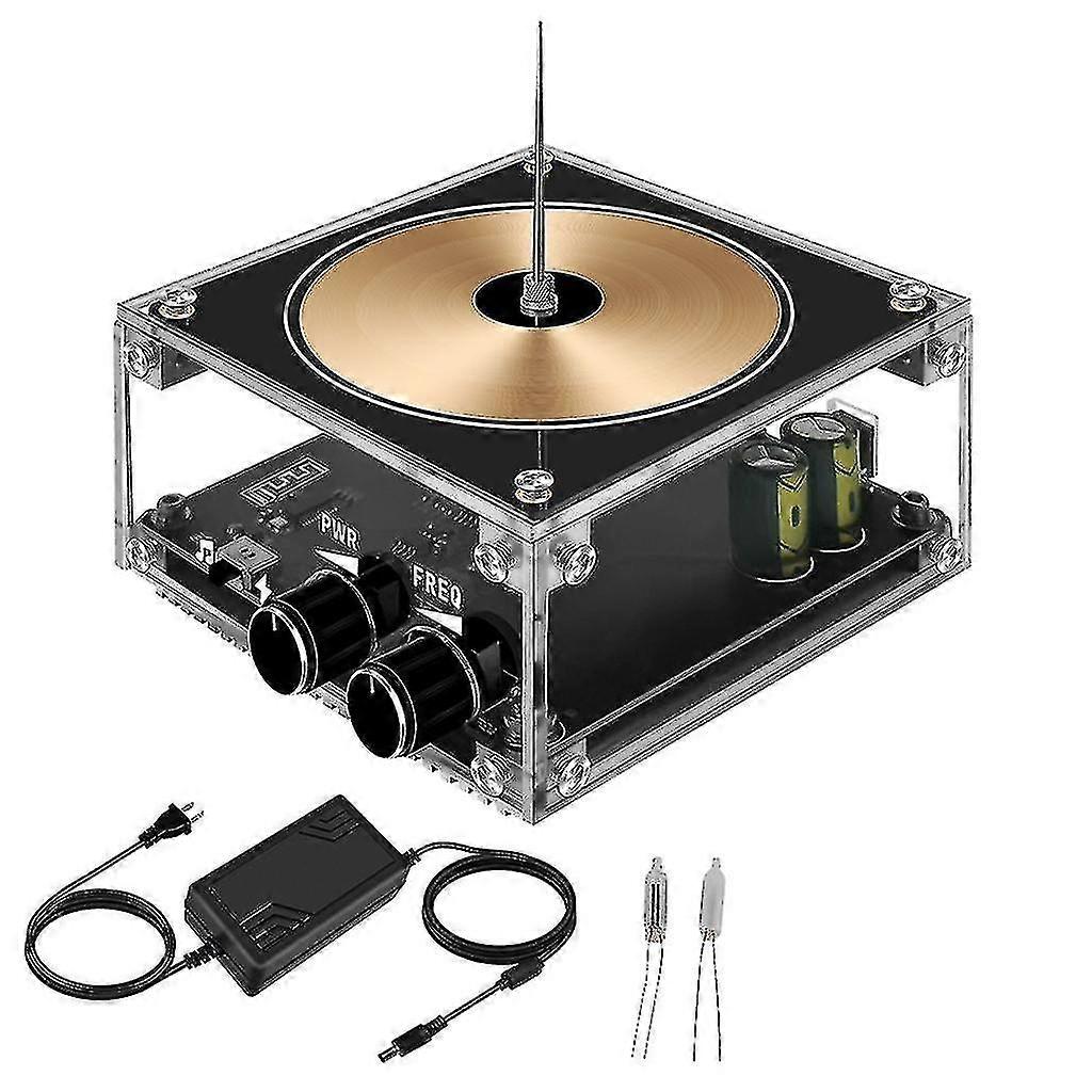 Bluetooth互換音楽テスラコイルAC110-240v 120wパームオーディオコイル10cm