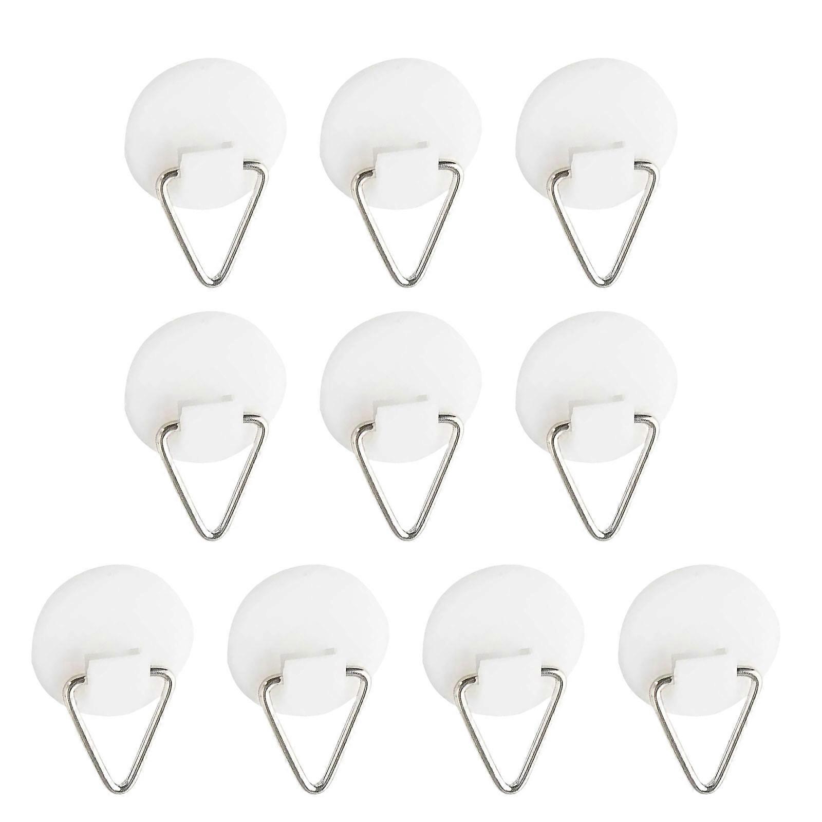 Impermeable Plastic Adhesive Fasteners Multipurpose Wall Mount For Small Sectors Unharmed Installation Multicolor