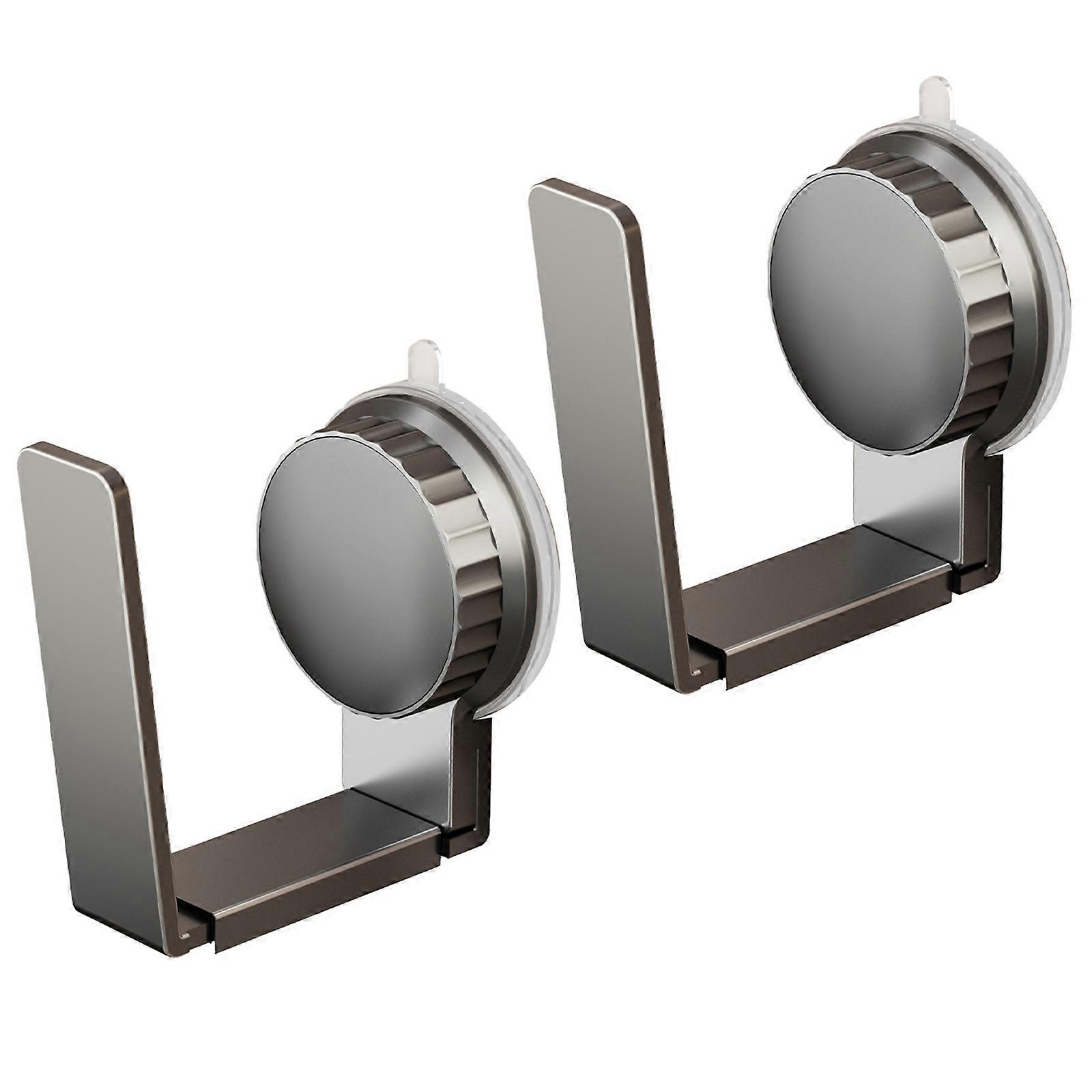 Multifunction Kitchen Wall Organizers Adjustable Width Not Marking Suction Cups Rustproof Metal Modern For Multiple Cookware Multicolor