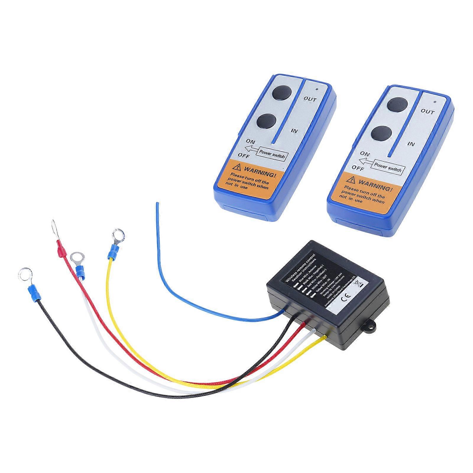 Boat Wireless Remote Control Solution with Long Range for Electric Winches Offering Convenience and High Compatibility Multicolor