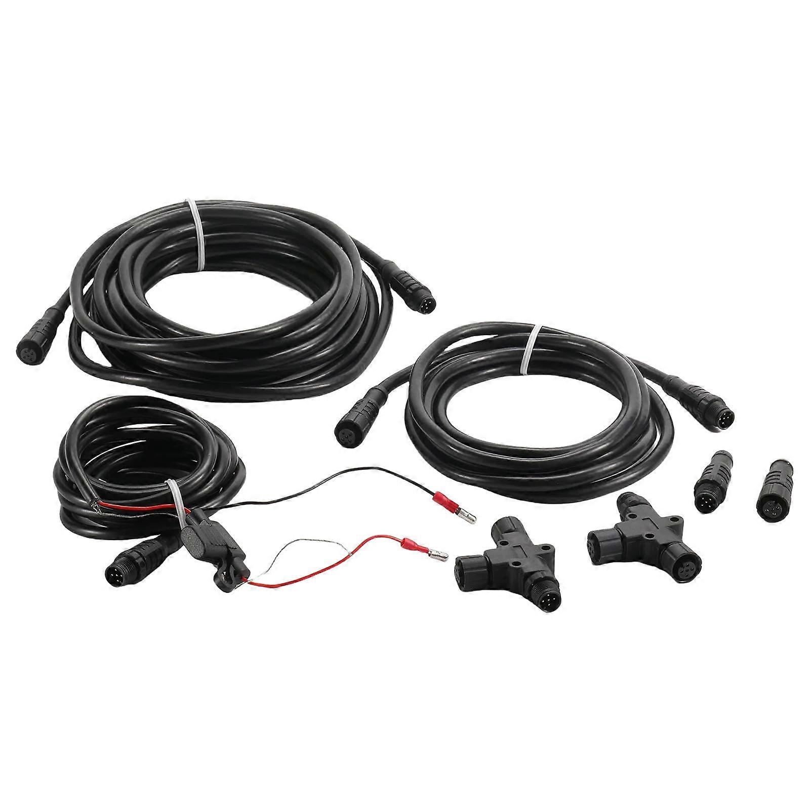Comprehensive LED Indicator Equipped NMEA2000 Networking Kit Fit for Major Marine Electronics Seamless Data Integration Multicolor