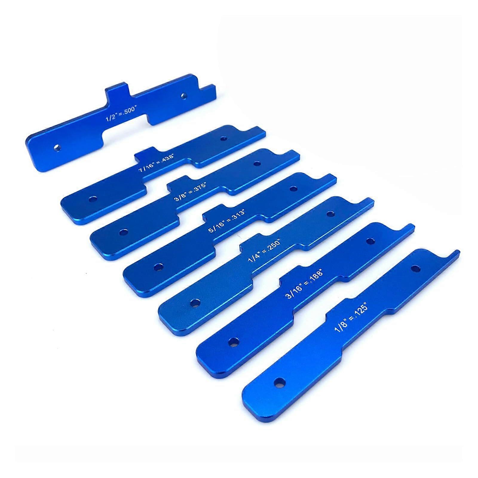 Router Table Setup Block for Precise Height Depth Angle Measuring in Woodworking Tools