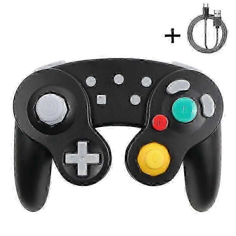 Wireless Controller for Switch,Gamecube Switch Pro Controller for Switch/Switch OLED/PC/Steam, Auto Turbo,Wake-up/Screenshot Function