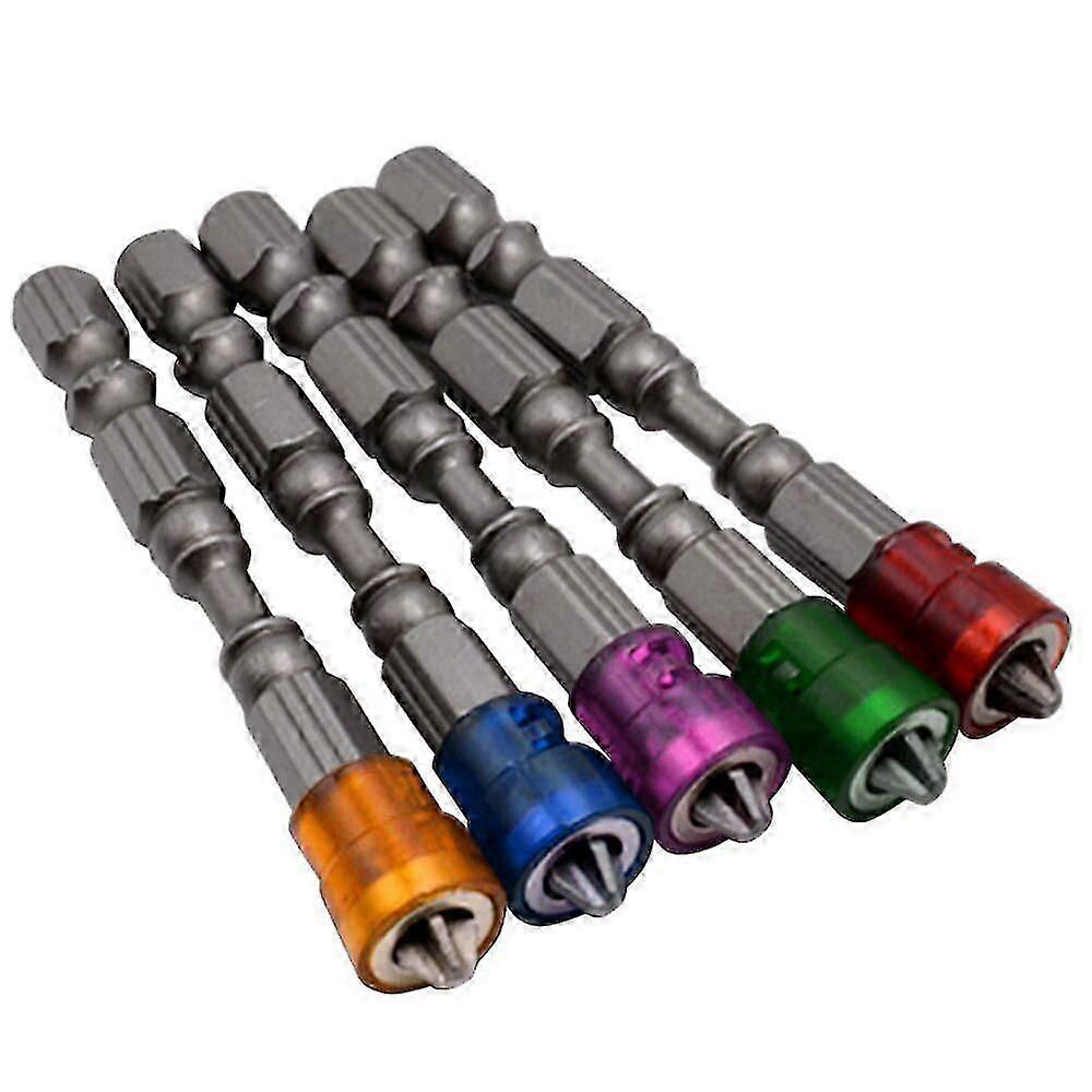 65mm Magnetic Plasterboard Drywall Screwdriver Bits Ph2 Screw Hex Shank Depth