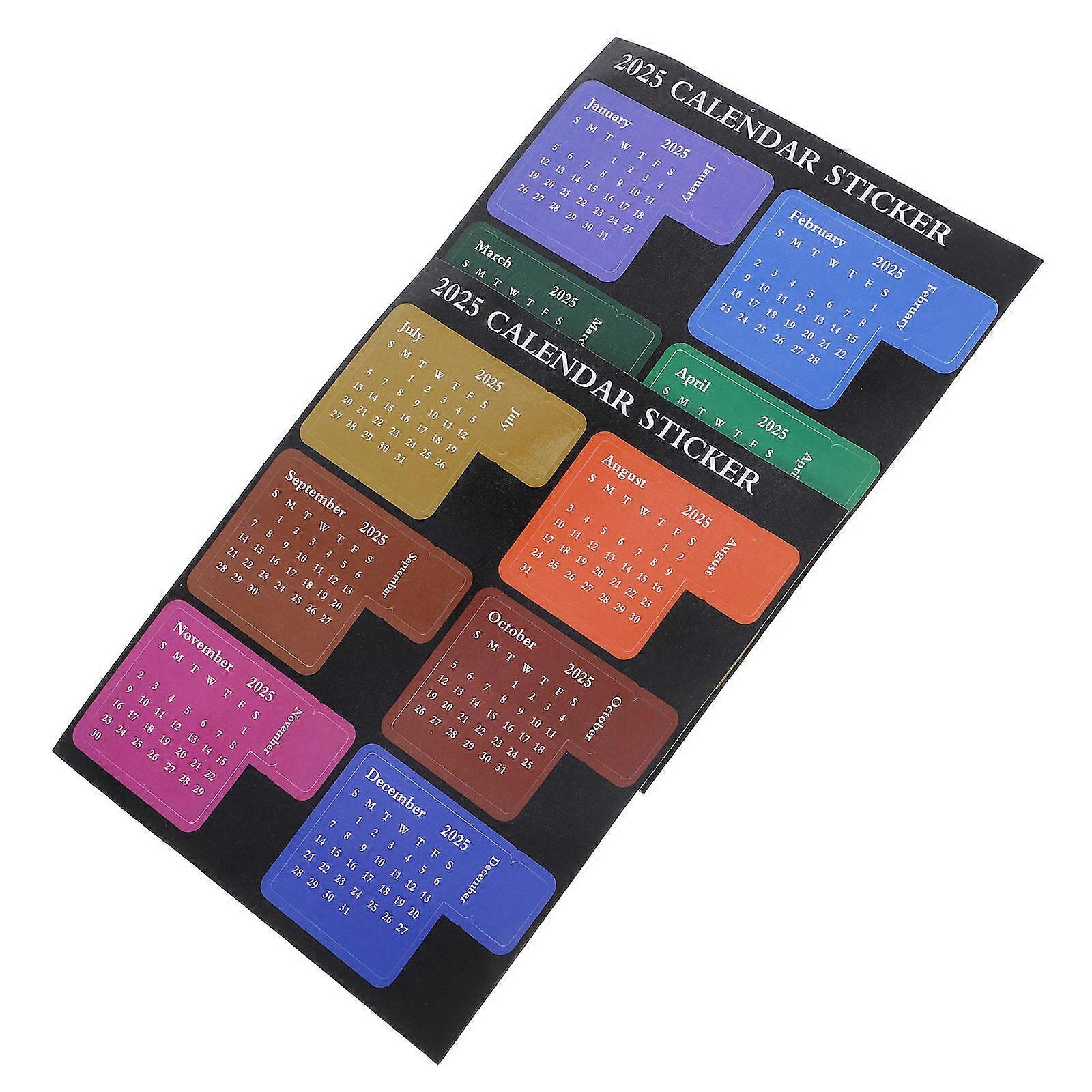 1 Set Household Planner Stickers Multi-function Book Tabs DIY Planner Tabs Planning Tabs (2025)