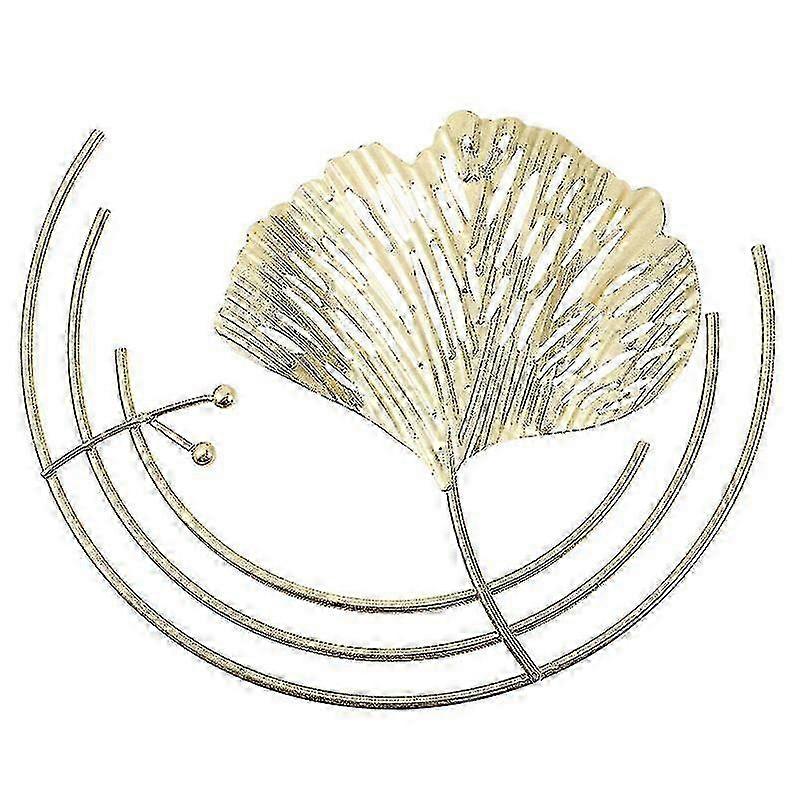 1pcs Iron Leaf Wall Art f74
