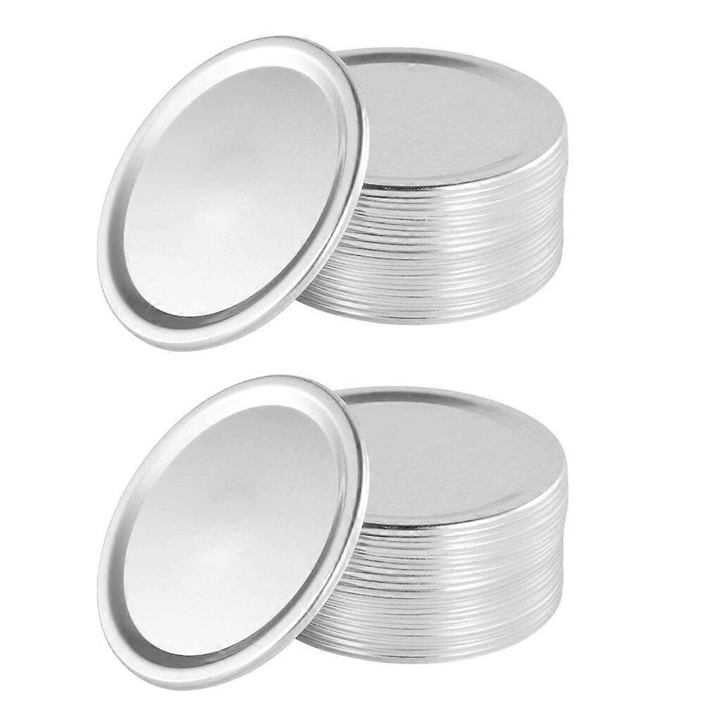 24Pcs Canning Lids Jars Regular Mouth Reusable Canning Caps Tinplate Covers