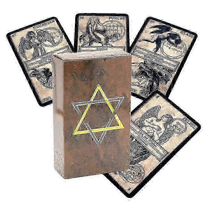 Oracle Cards The Oracle of Heaven and Hell Cards Board Game English Version Standard Tarot Decks for Witch Gift Party Favors