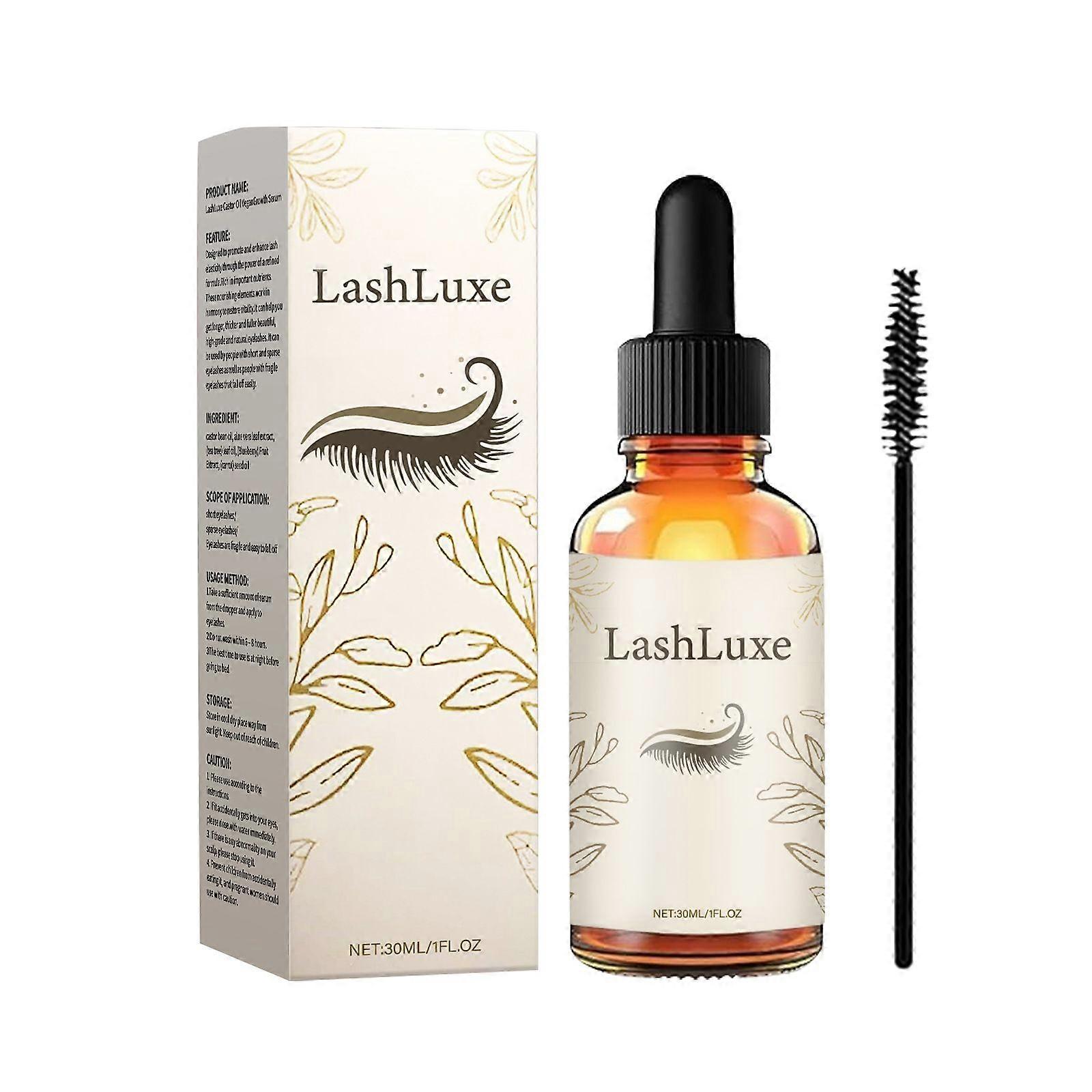 Natural Long-Lasting Mascara 30ml - Smudge-Proof & Transfer-Resistant, Lightweight Waterproof Formula, Portable Daily Eyelash Enhancer for Clump-Free,