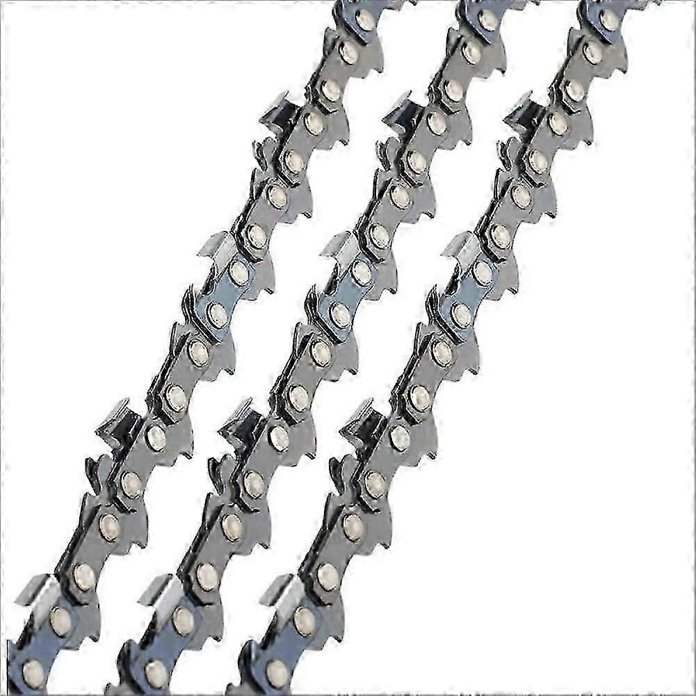 3 Pack Chainsaw Chain 3/8"LP 50 Links Low Kickback for Stihl MS170 MS180 MS192T