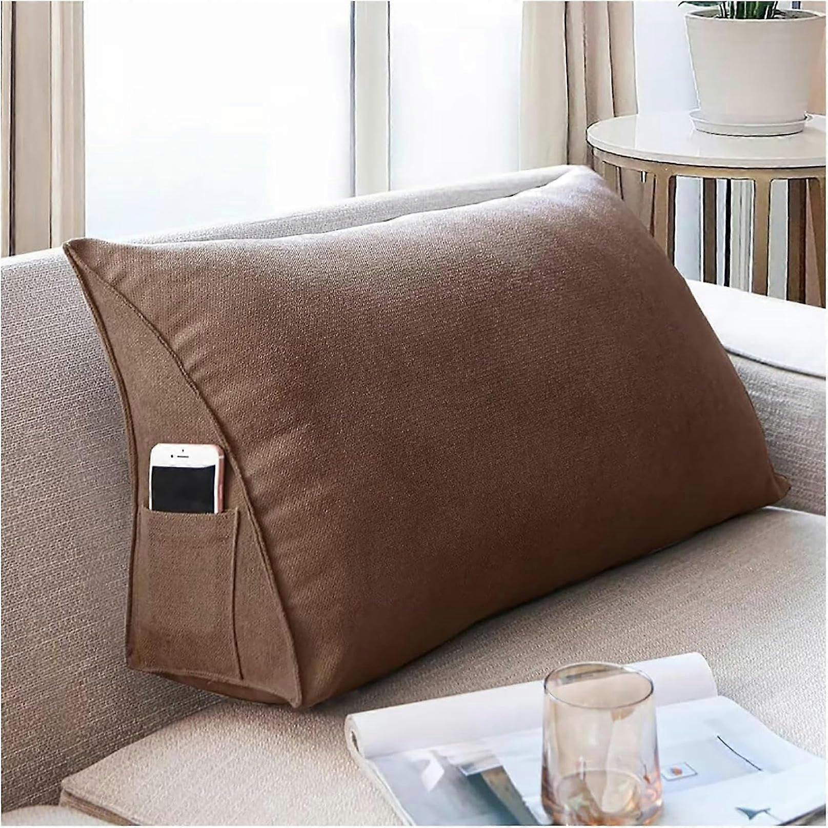 Wedge Pillow Headboard Small Triangular Headboard Pillow Positioning Backrest Reading Support