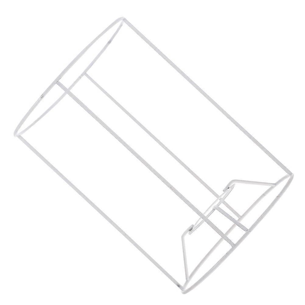 Versatile Application Iron Lampshade Cage Ring Frame For Table And Pendant Light Easy Installation 1Set