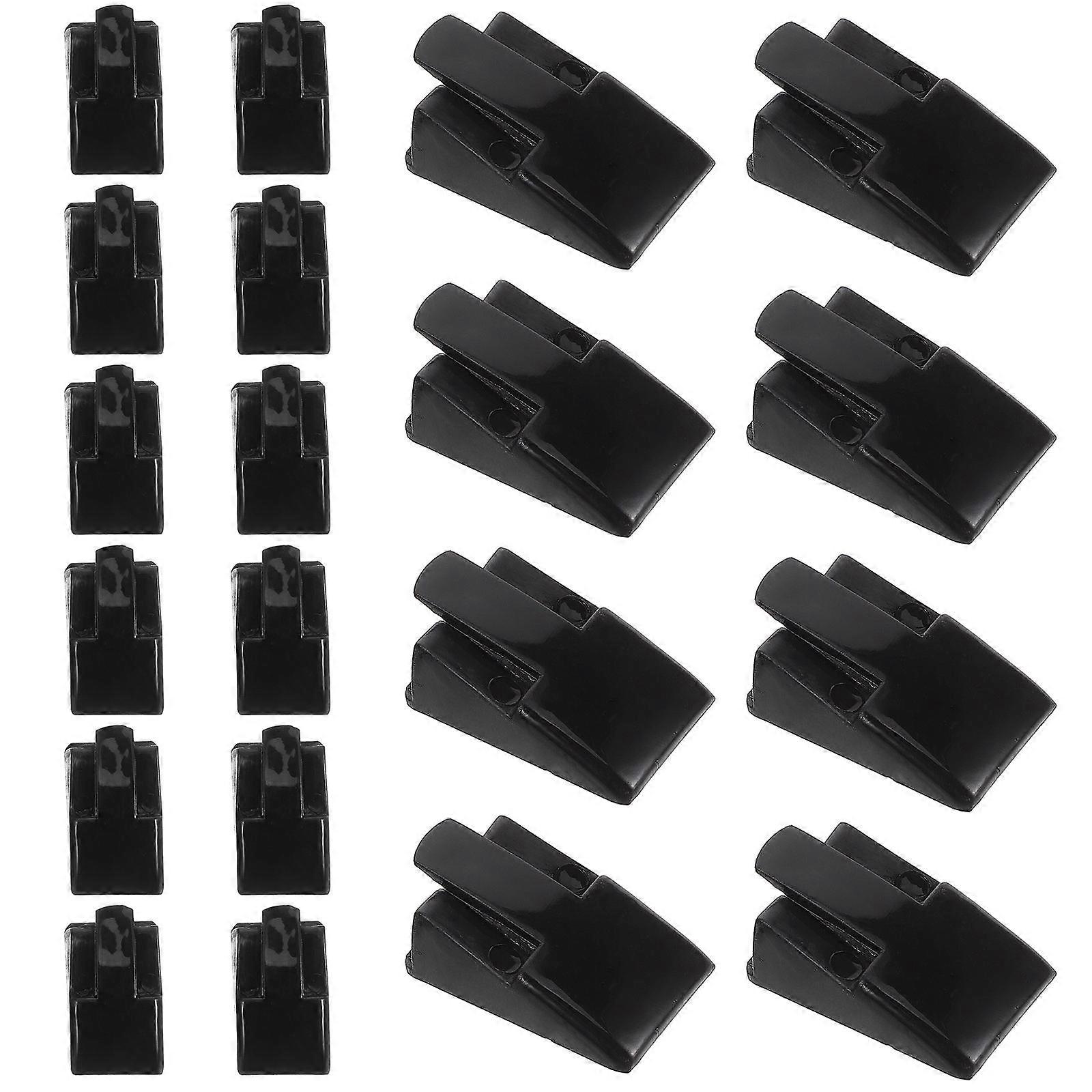 Ring Organizer Simple Plastic Ring Holder Display Stand for 20Pcs Jewelry