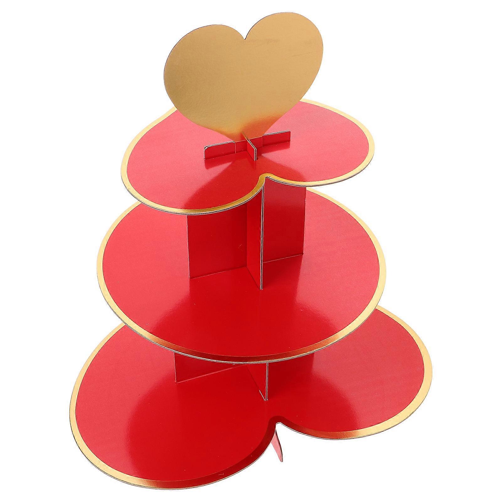 Paper Cupcake Display Stand Dessert Rack for Storage Multi-Layer Holder