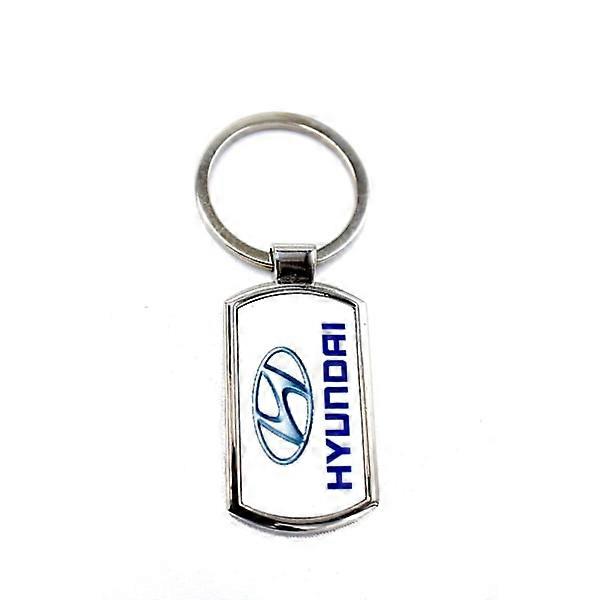 Hyundai nøkkelring sølv