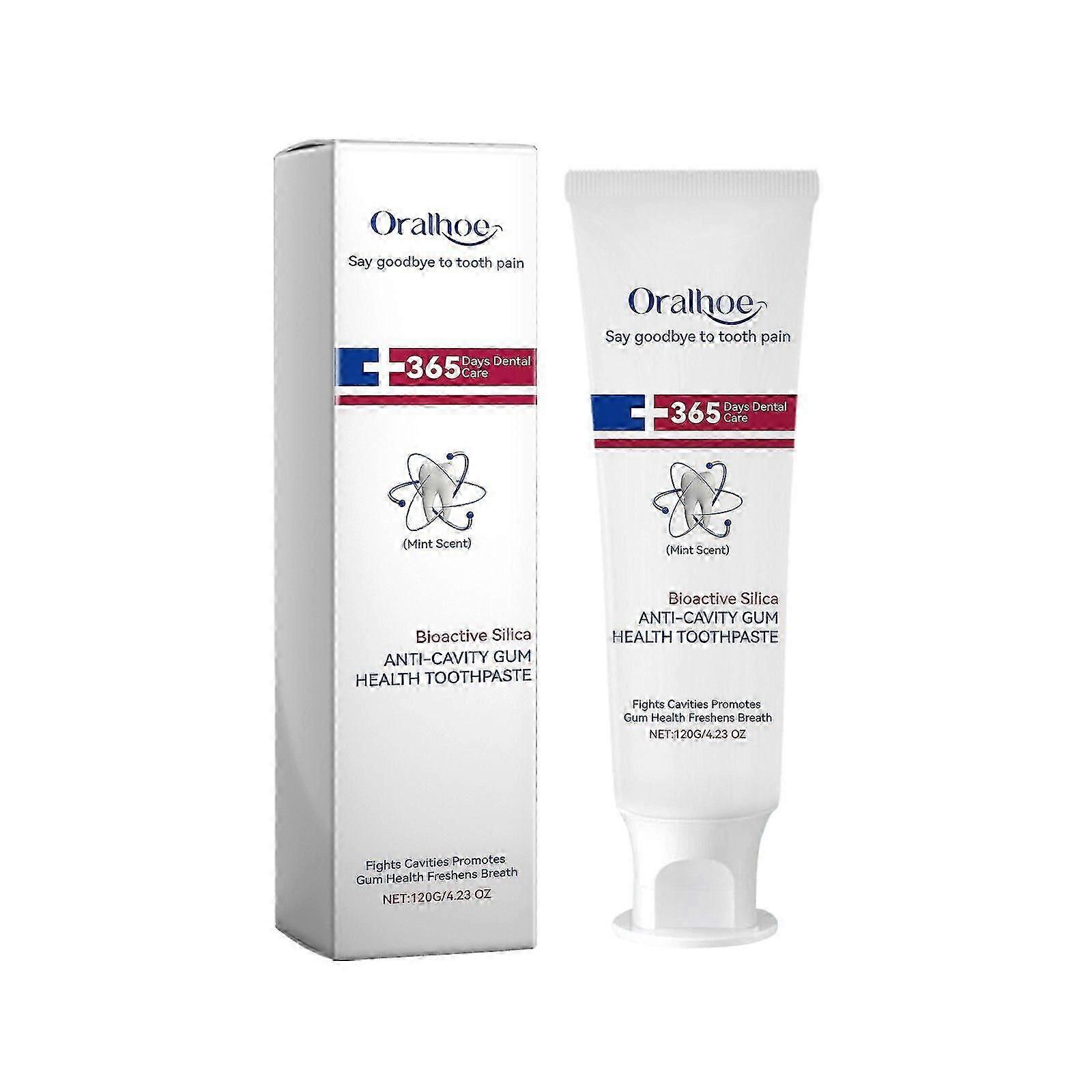 AntiCavity Whitening Toothpaste for Gum Health, Fresh Breath  Plaque Control  120g